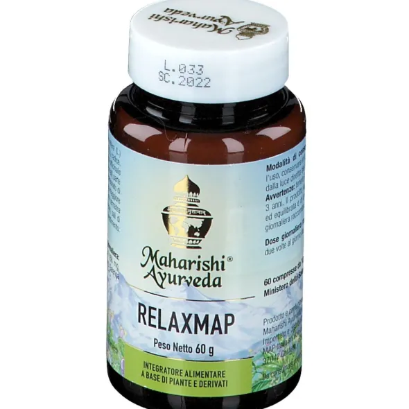 Integratore Relaxmap Maharishi Ayurveda, 60 compresse