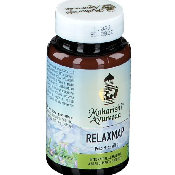 Integratore Relaxmap Maharishi Ayurveda, 60 compresse