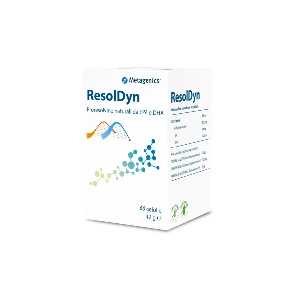 Integratore Resoldyn Metagenics omega-3 SPM, 60 perle