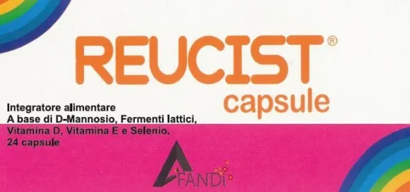 Integratore Reucist con D-Mannosio e fermenti lattici, 24 capsule