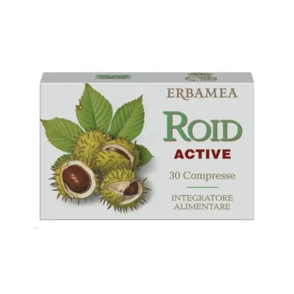 Integratore Roid Active Erbamea circolazione venosa, 30 compresse