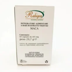 Integratore Rubigen Maca per il tono energetico, 60 capsule