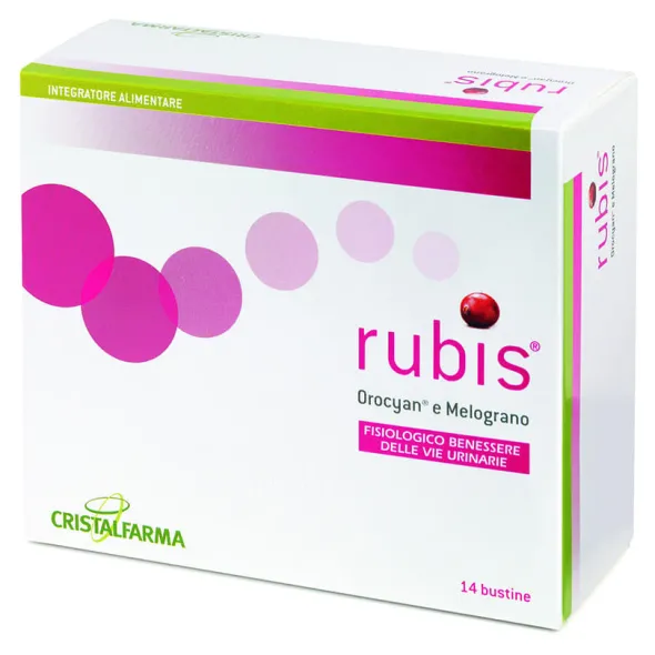 Integratore Rubis per le Vie Urinarie, 14 Bustine