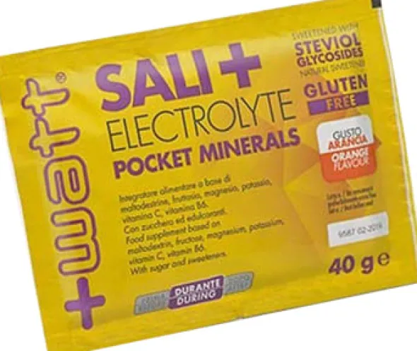 Integratore Sali+ Electrolyte Pocket Minerals arancia, 40g