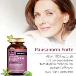 Integratore Salugea Pausanorm Forte menopausa, 60 capsule