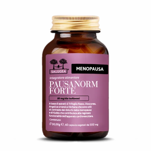Integratore Salugea Pausanorm Forte menopausa, 60 capsule