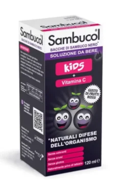 Integratore Sambucol Soluzione da Bere Kid, sambuco nero
