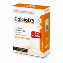 Integratore Sanavita Calcio Vitamina D3, 30 compresse