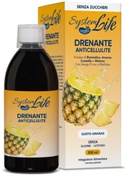 Integratore Sauber Drenante Anticellulite, drenaggio liquidi