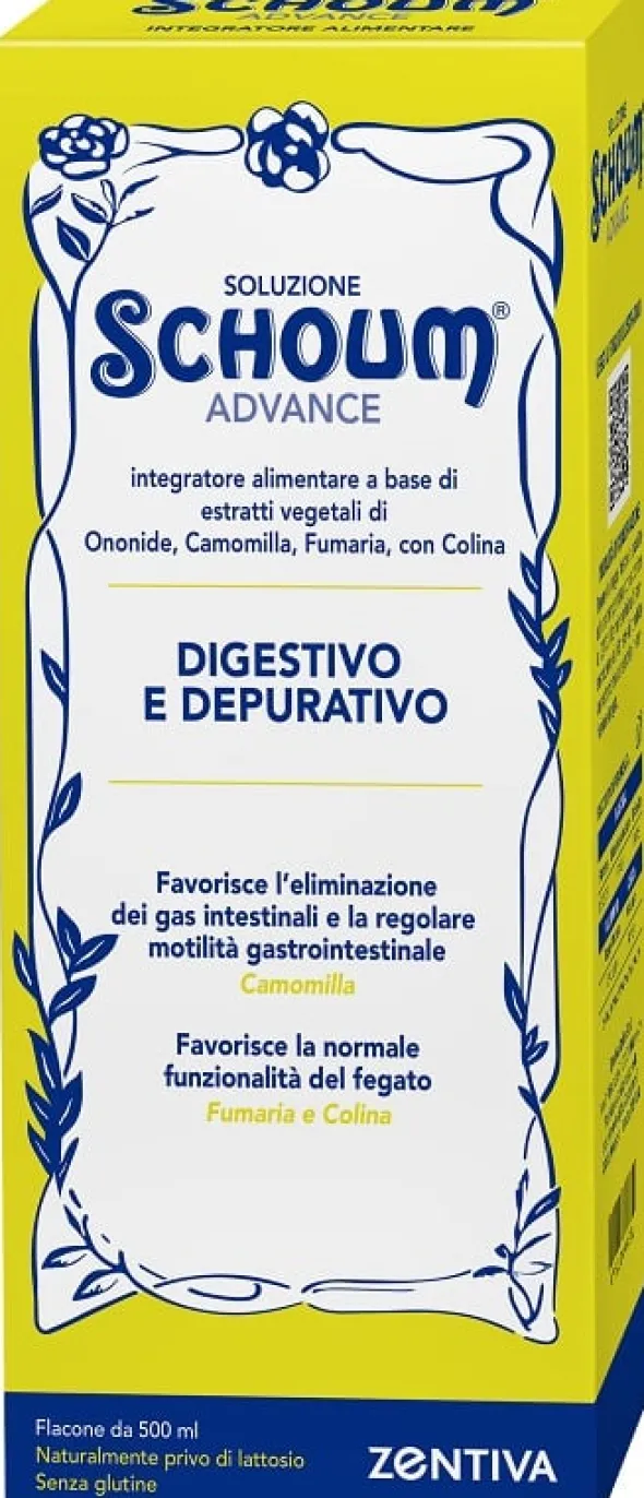 Integratore Schoum Advance depurativo, soluzione 500ml