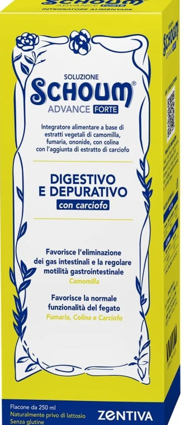 Integratore Schoum Advance Forte drenante e depurativo