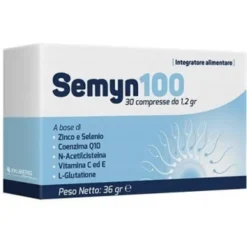 Integratore Semyn100 per fertilità maschile, 30 capsule