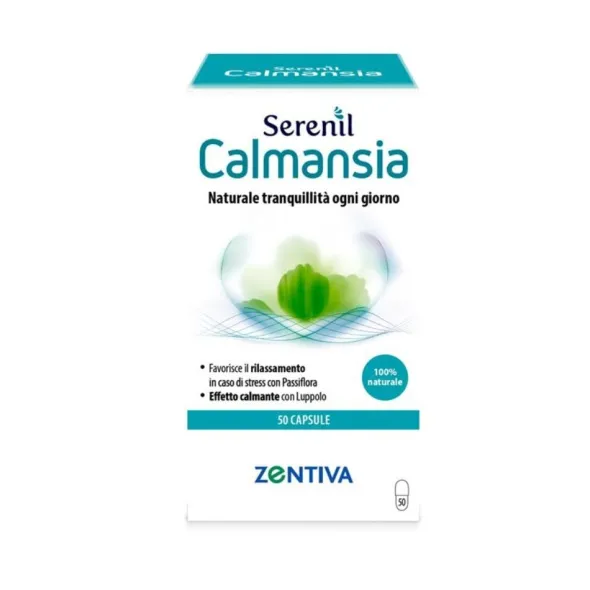 Integratore Serenil Calmansia Aboca relax, 50 capsule