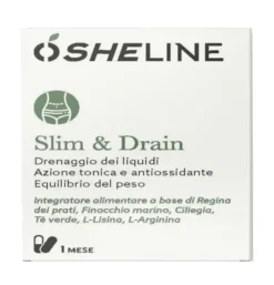 Integratore Sheline Slim&Drain drenante, 60+30 capsule
