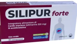 Integratore Silipur Forte per il fegato, 30 compresse