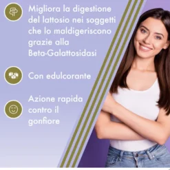 Integratore Sinaire Combi per lattosio e gas, 30 compresse