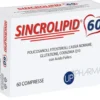 Integratore Sincrolipid per colesterolo e trigliceridi, 60cpr