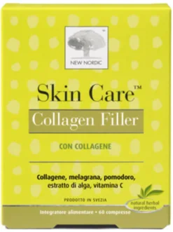Integratore Skin Care Collagen Filler pelle, 60 compresse