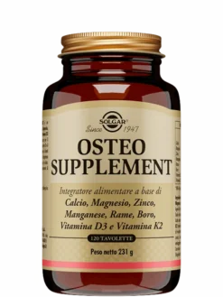 Integratore Solgar Osteo Supplement ossa e denti, 120 tavole
