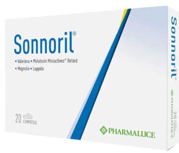 Integratore Sonnoril con melatonina e valeriana, 20 compresse