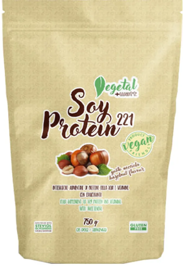 Integratore Soy Proteins 221 proteine soia gusto nocciola, 750g