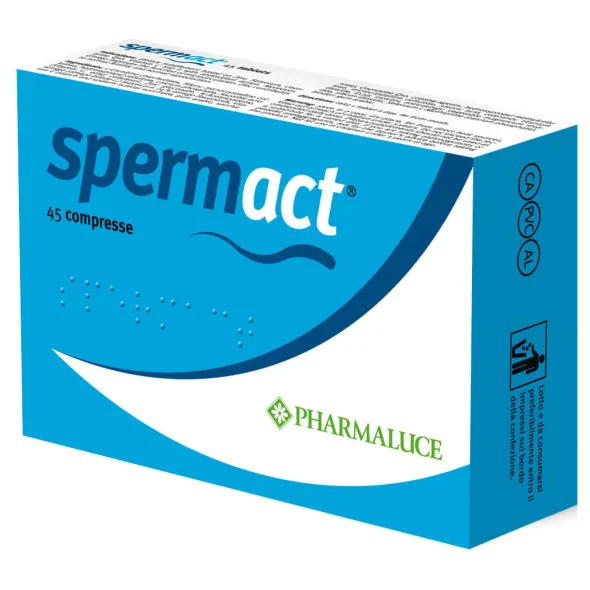 Integratore Spermact per la fertilità maschile, 45 compresse