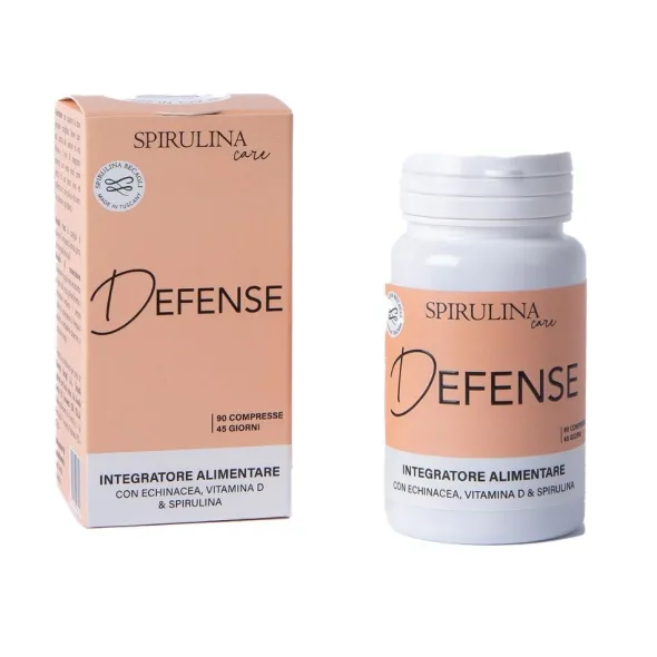 Integratore Spirulina Care Defense difese immunitarie, 90cpr
