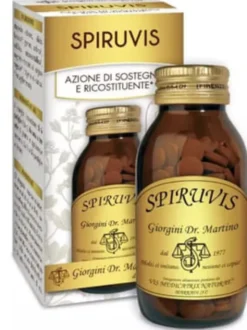 Integratore Spiruvis con Spirulina e Vitamine, 180 pastiglie