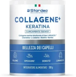 Integratore Stardea Collagene+Keratina per capelli, 300g