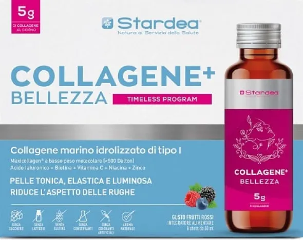Integratore Stardea Collagene+ Bellezza, 8 flaconcini