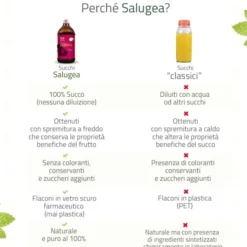 Integratore Succo di Acerola Bio Salugea, 500ml