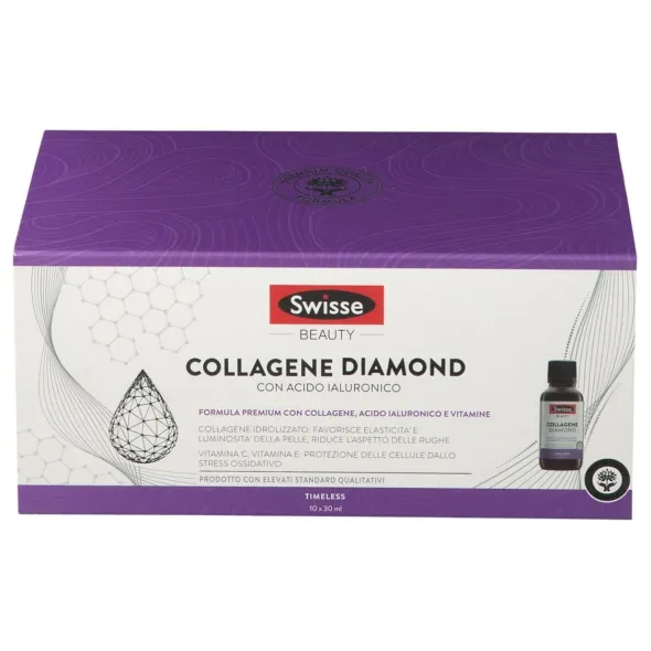 Integratore Swisse Collagene Diamond pelle, 10 fiale