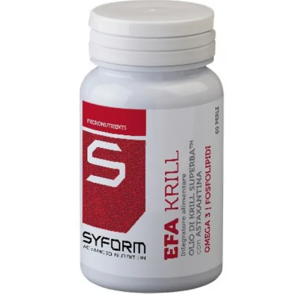 Integratore Syform EFA Krill Omega-3, 60 perle
