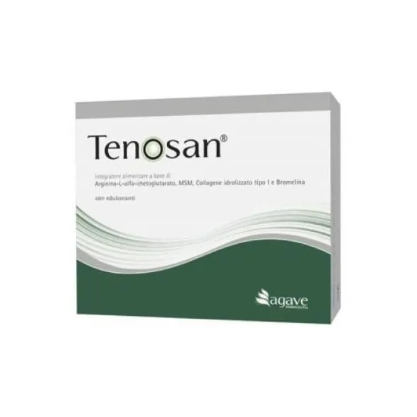 Integratore Tenosan stanchezza e muscoli, 14 bustine