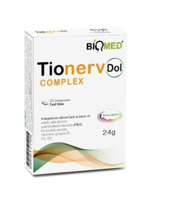 Integratore Tionerv Complex Dol per il benessere nervoso, 20cpr