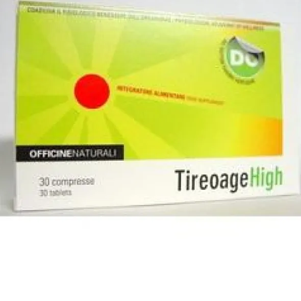 Integratore Tireoage High con Marrubio e Melissa, 30 compresse