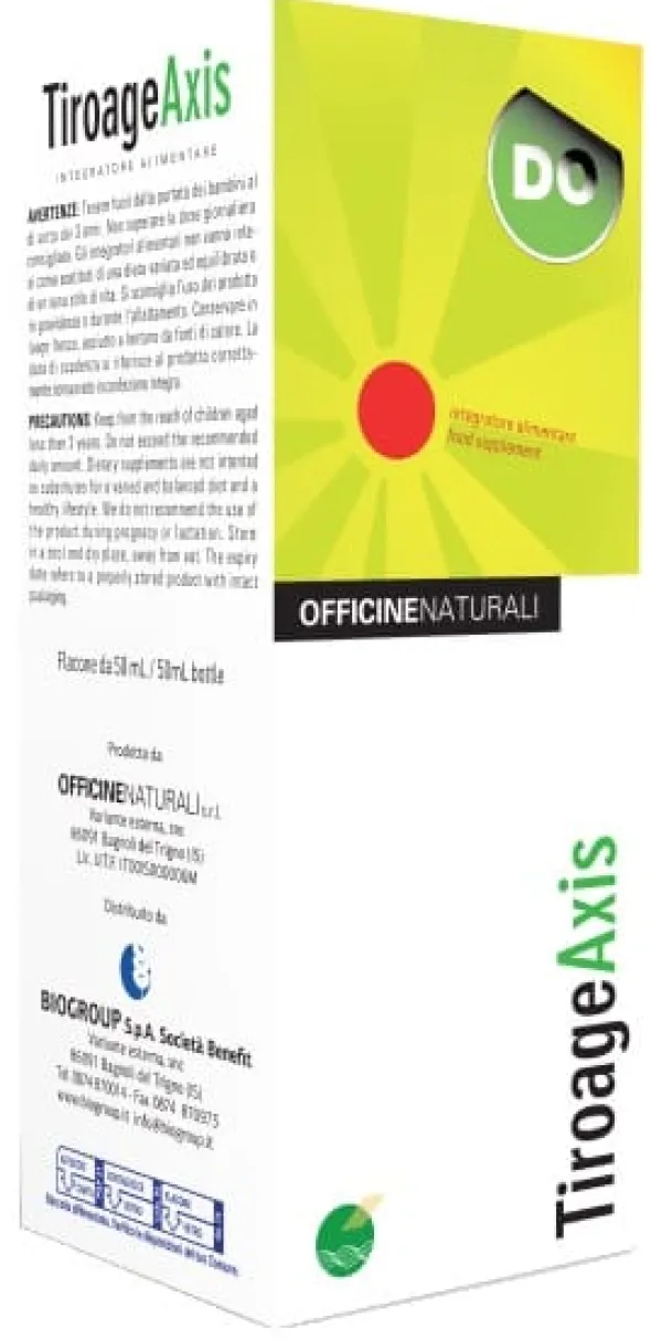 Integratore Tiroage Axis in soluzione idroalcolica, 50ml