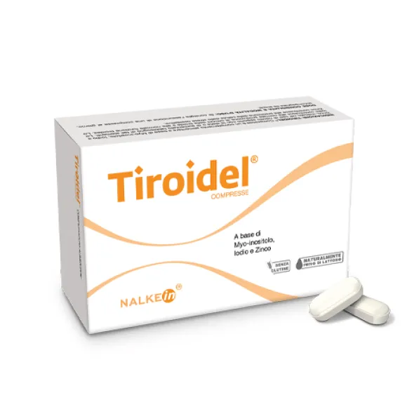 Integratore Tiroidel con Iodio e Zinco, 30 compresse