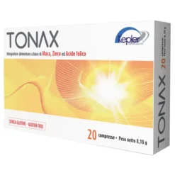 Integratore Tonax con maca, zinco e acido folico, 20 capsule