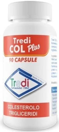 Integratore Tredi Col Plus colesterolo e trigliceridi, 60cps