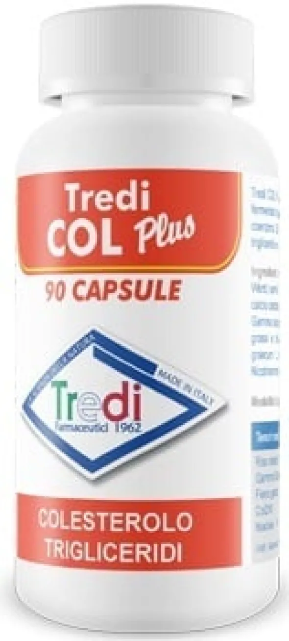 Integratore Tredi Col Plus colesterolo e trigliceridi, 60cps