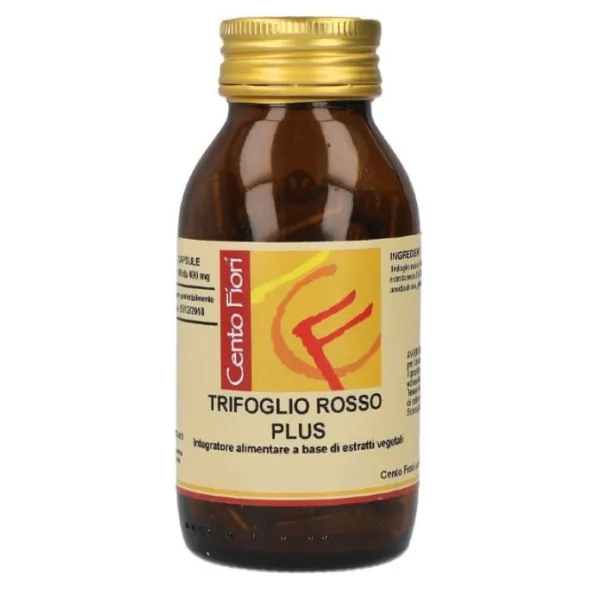 Integratore Trifoglio Rosso Plus con isoflavoni, 100 capsule