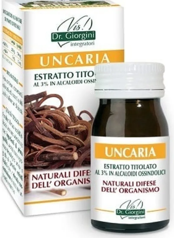 Integratore Uncaria estratto titolato 3%, 60 pastiglie