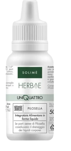 Integratore Uniquattro Pilosella Solimè drenante, 50ml