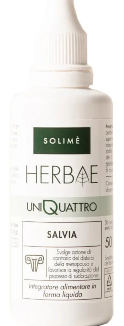 Integratore Uniquattro Salvia gocce per la menopausa, 50ml