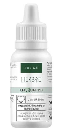 Integratore Uniquattro Uva Ursina in gocce, 50ml