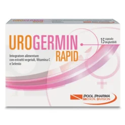 Integratore Urogermin Rapid vie urinarie, 15 capsule
