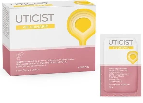 Integratore Uticist con D-mannosio e Cranberry, 14 bustine