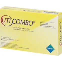 Integratore Uticombo 10 capsule + 10 compresse masticabili