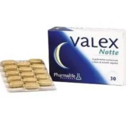 Integratore Valex Notte con Valeriana, 30 compresse